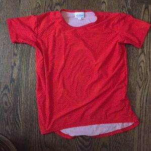 LulaRoe kids Irma high-low hem tunic shirt